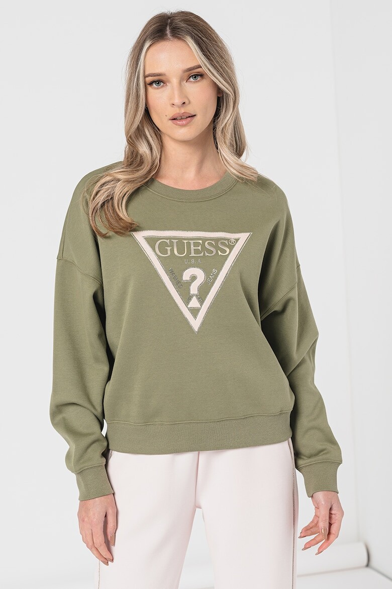 

Толстовка с логотипом Guess, зеленый