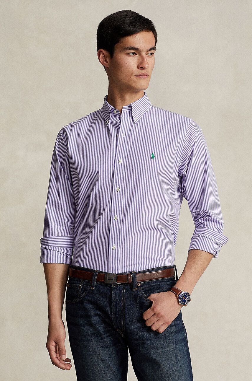 

Рубашка Polo Ralph Lauren, фиолетовый