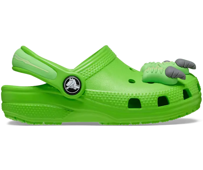 

Классические сабо I AM Dinosaur Crocs для малышей, цвет Green Slime