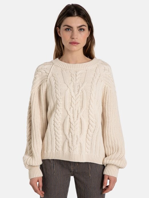 

Свитер фрэнки кейбл Free People, бежевый