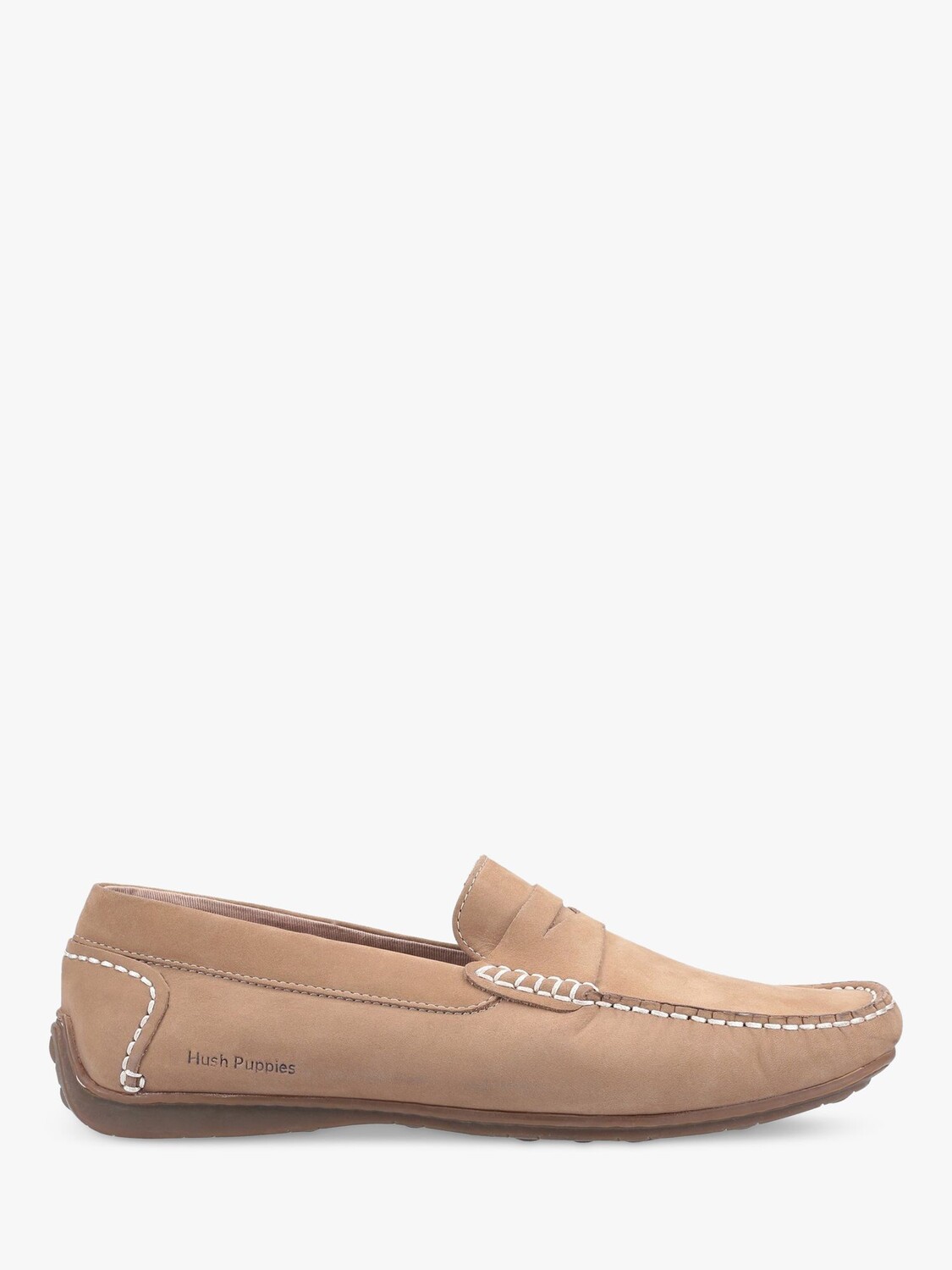 

Кожаные лоферы Hush Puppies Roscoe, кремовые