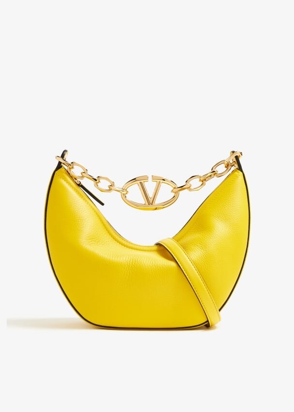 

Сумка через плечо Valentino Garavani VLogo Moon, желтый