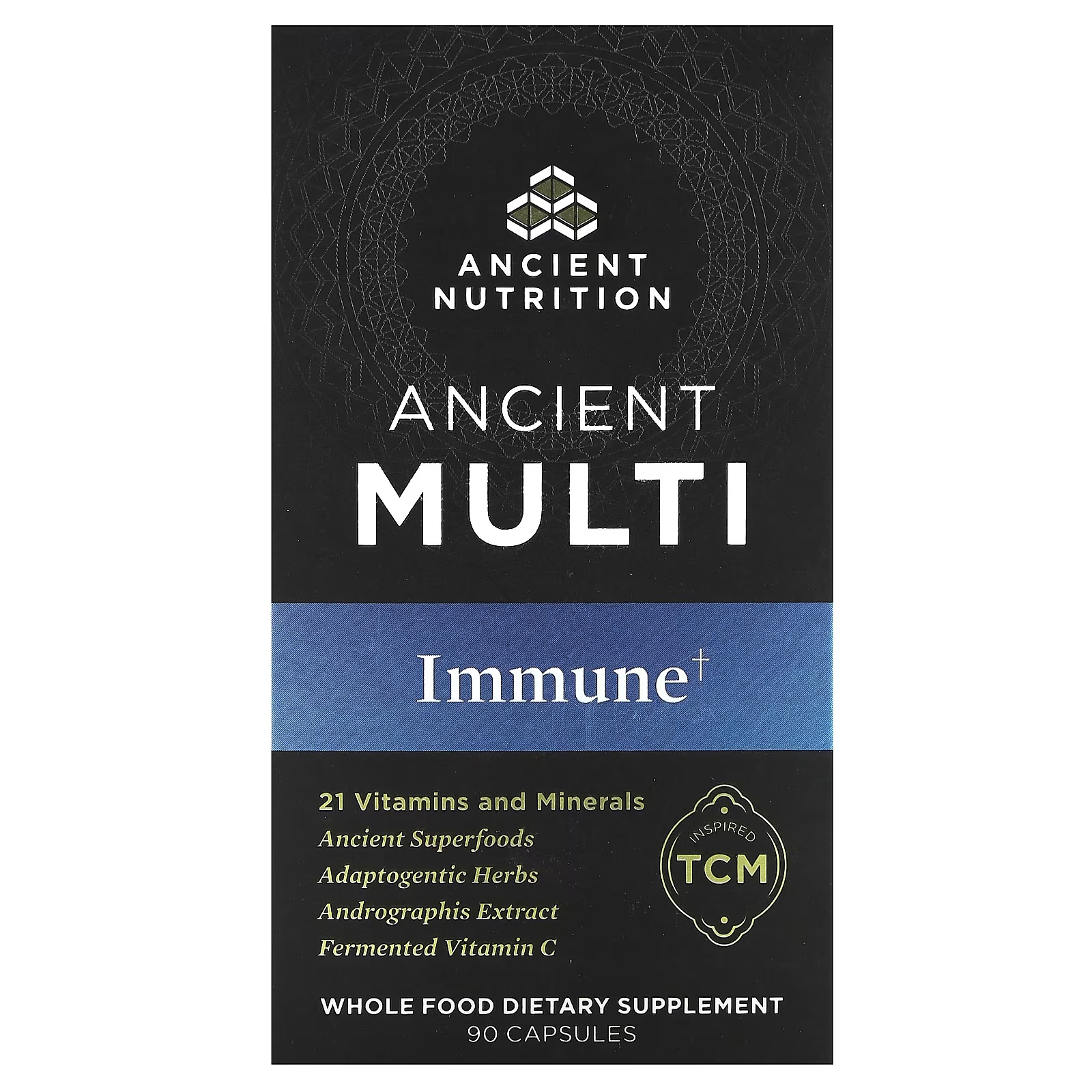 Ancient Nutrition Ancient Multi Immune, 90 капсул ancient nutrition женские мультивитамины 40 90 капсул