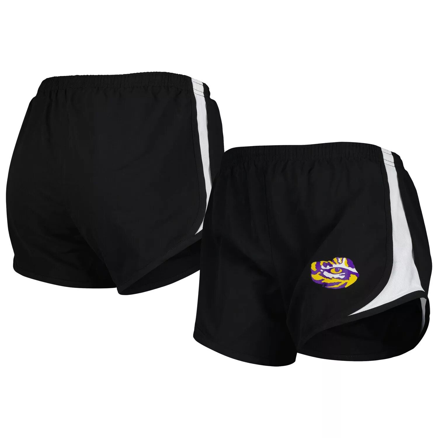 

Женские черные спортивные шорты LSU Tigers