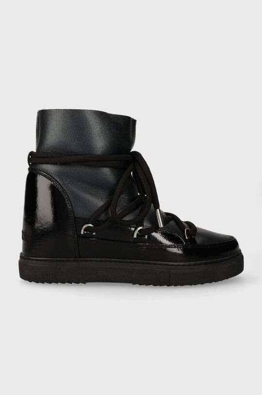 

Кожаные зимние ботинки Gloss Wedge Inuikii, черный