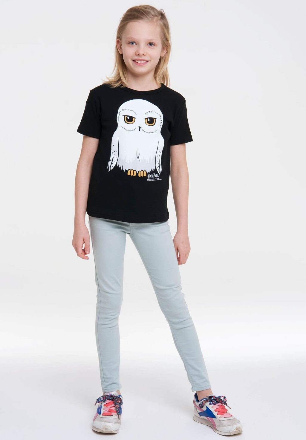 

Футболка с принтом Hedwig-Print LOGOSHIRT, цвет schwarz