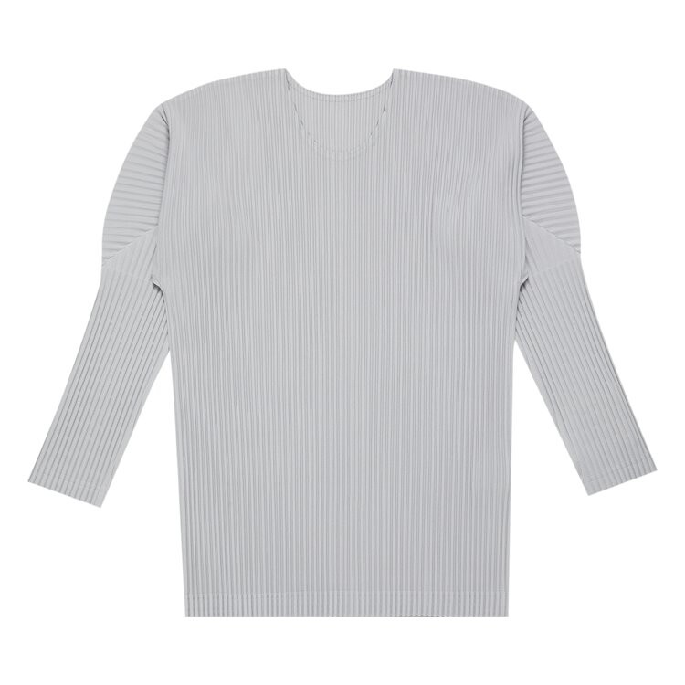 

Футболка Homme Plissé Issey Miyake Basics 'Light Grey', серый