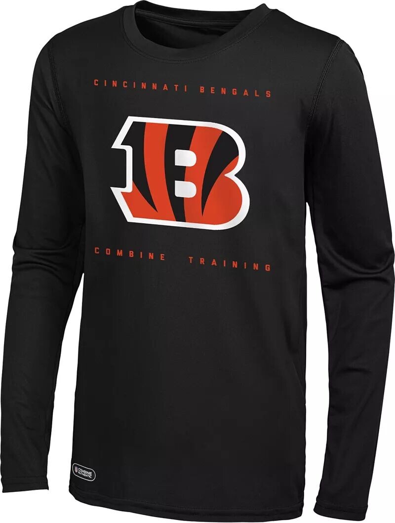 

Мужская футболка Nfl Combine Joint Cincinnati Bengals Side Drill с длинными рукавами