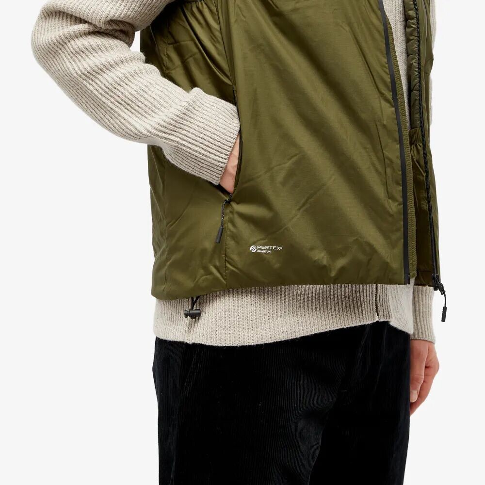 

Norse Projects ARKTISK Pertex Квантовый жилет, зеленый