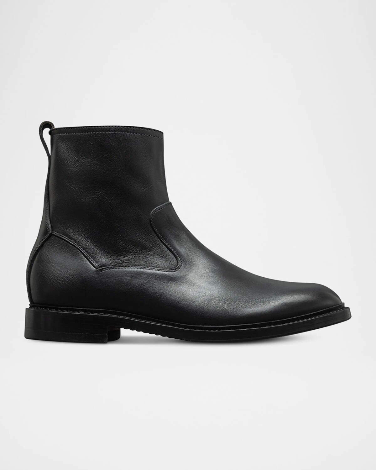 

Мужские кожаные ботильоны на молнии Tompkins Allen Edmonds, черный