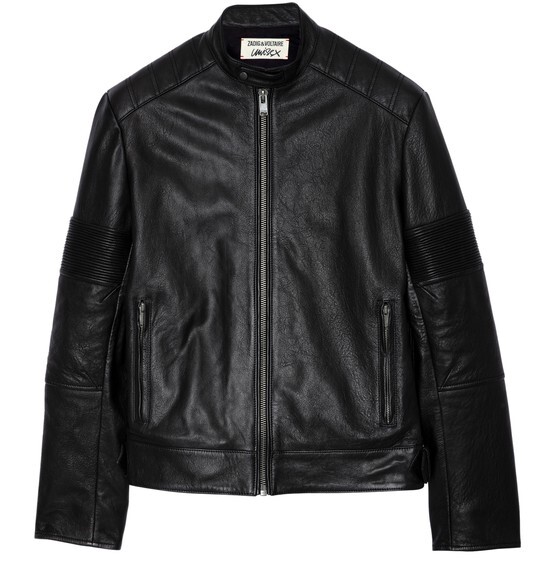 

Узкая кожаная куртка Zadig&Voltaire