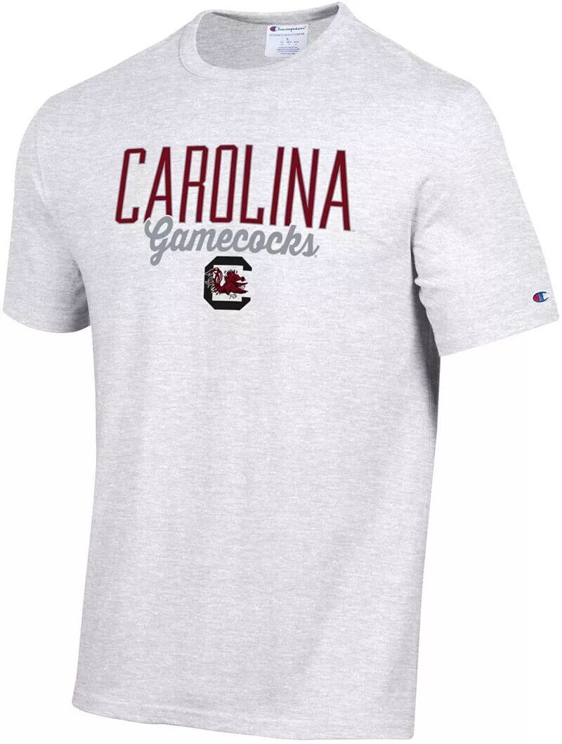 

Мужская серая винтажная футболка из джерси Champion South Carolina Gamecocks