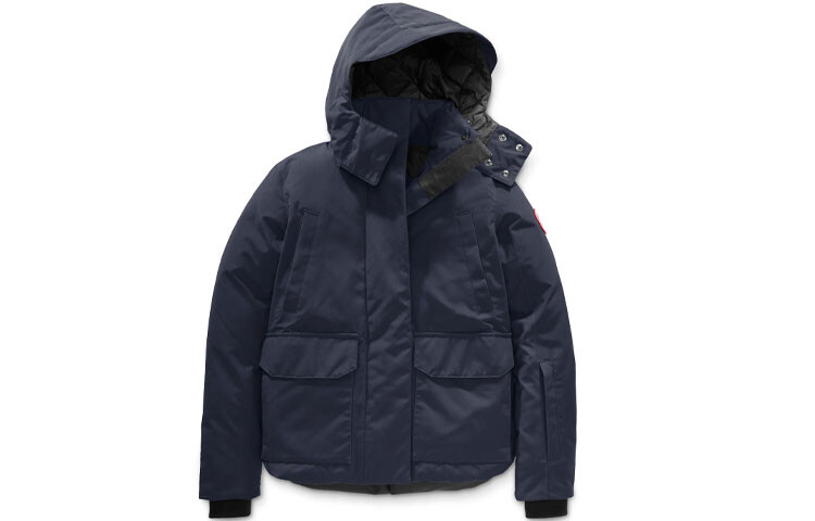 

Пуховик женский Canada Goose, темно-синий