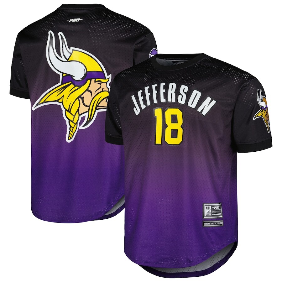 

Футболка с именем и номером Pro Standard Minnesota Vikings, фиолетовый