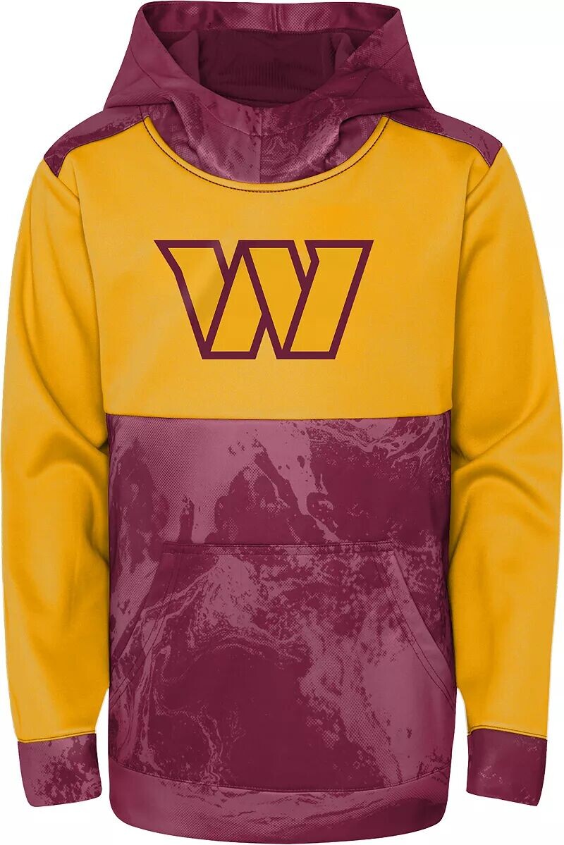

Nfl Team Apparel Цветная толстовка молодежной команды Washington Commanders All Out Blitz Team