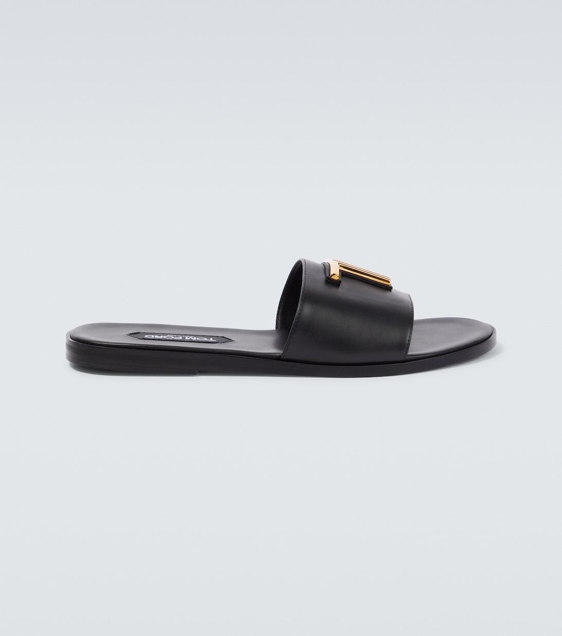 

Кожаные сандалии Brighton Tom Ford, черный