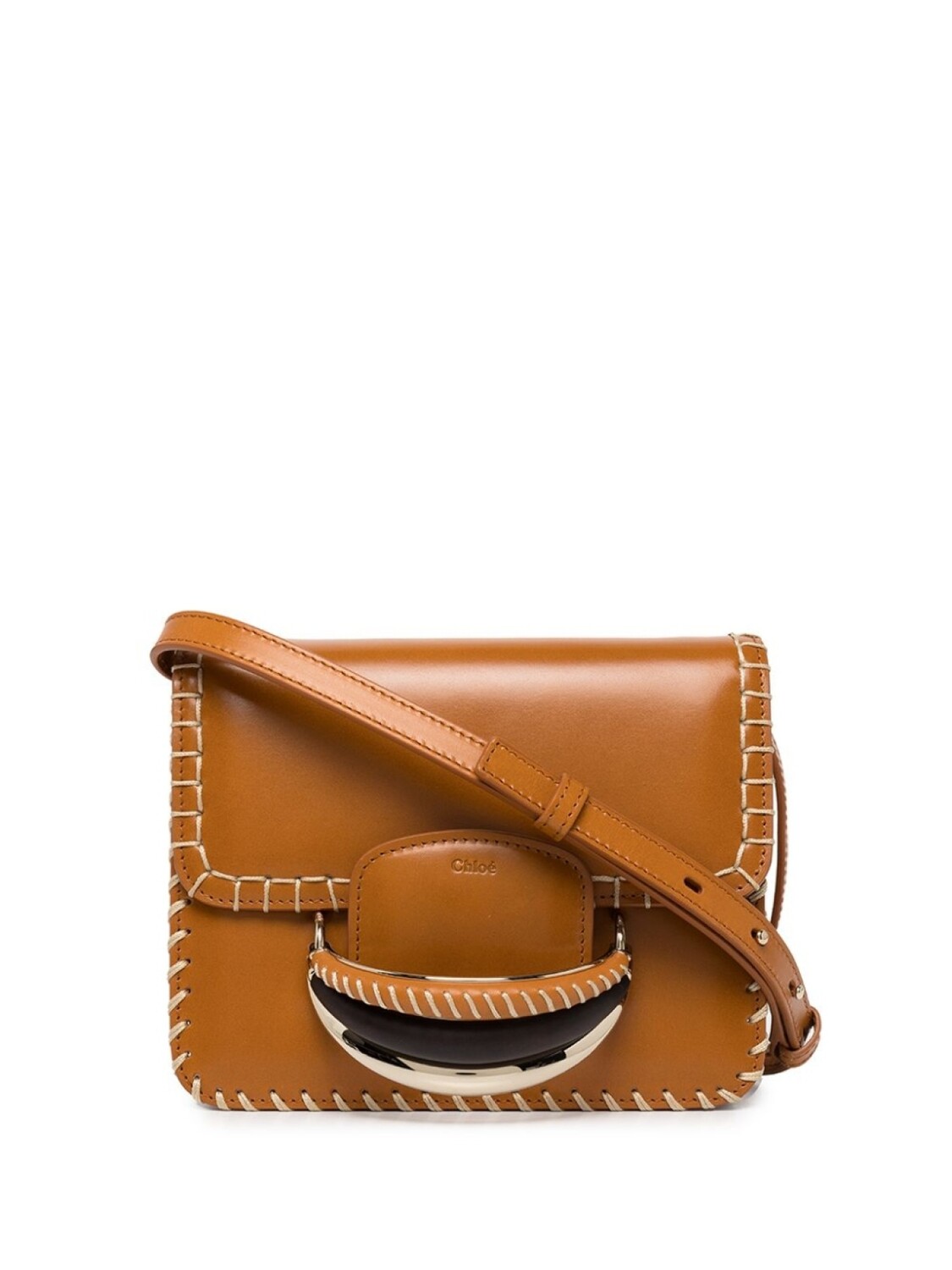 

Chloé сумка через плечо Kattie, коричневый