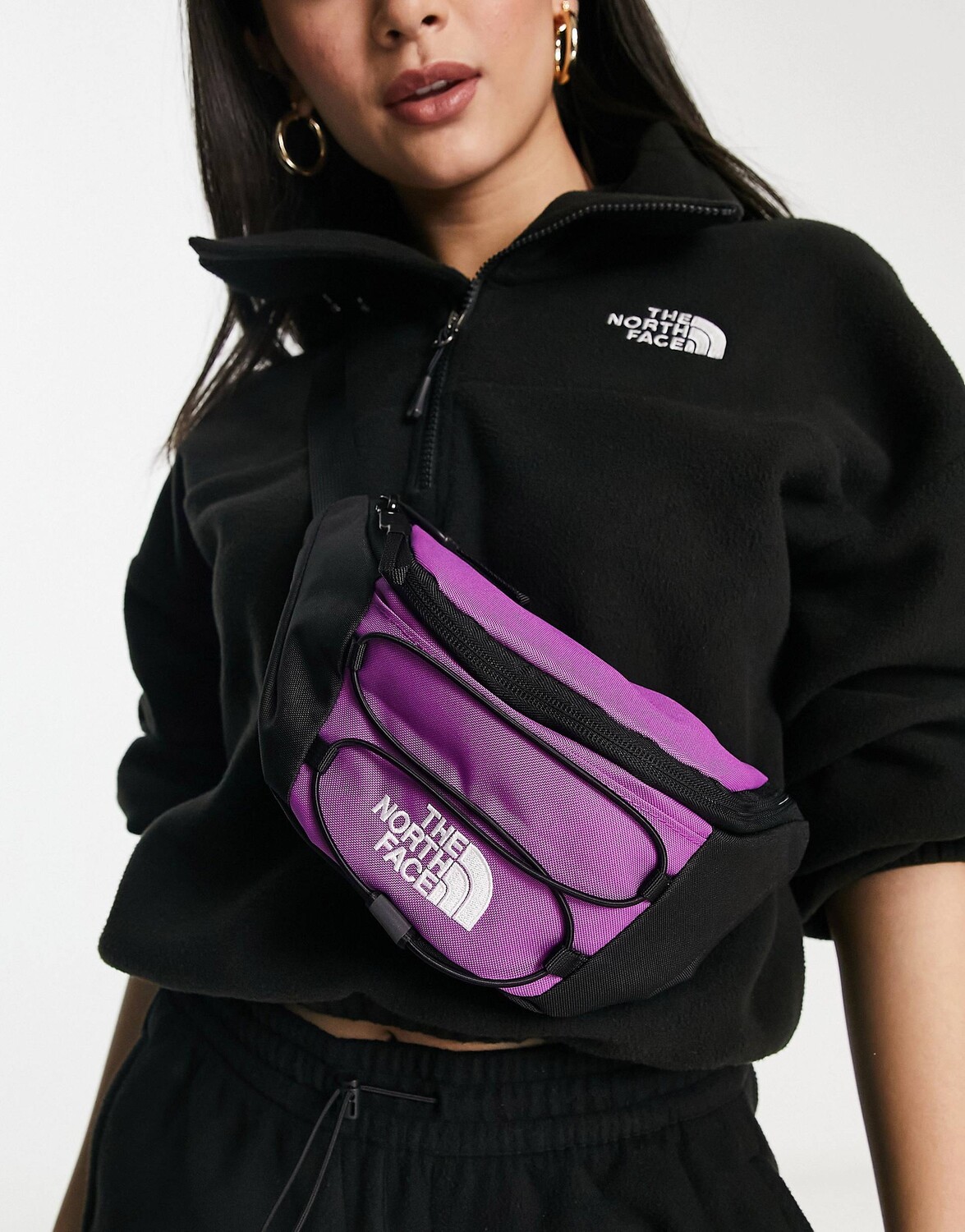 

Фиолетовая поясная сумка The North Face Jester