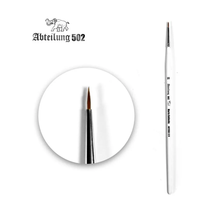

Марта Колински 3/0, Abteilung 502 - Marta Kolinsky Brushes (AK-Interactive)