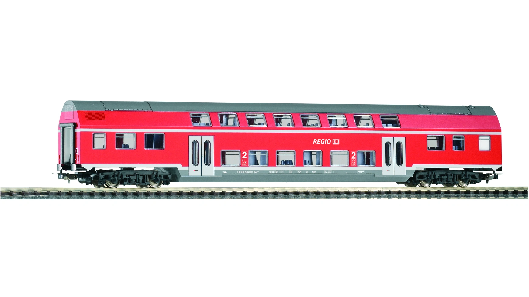 

Piko Двухэтажный пассажирский вагон DBuz747 DB Regio VI, постоянный ток