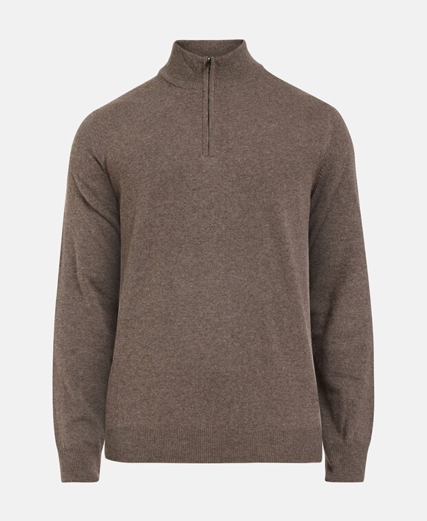 

Джемпер с длинными рукавами Hackett London, темно коричневый