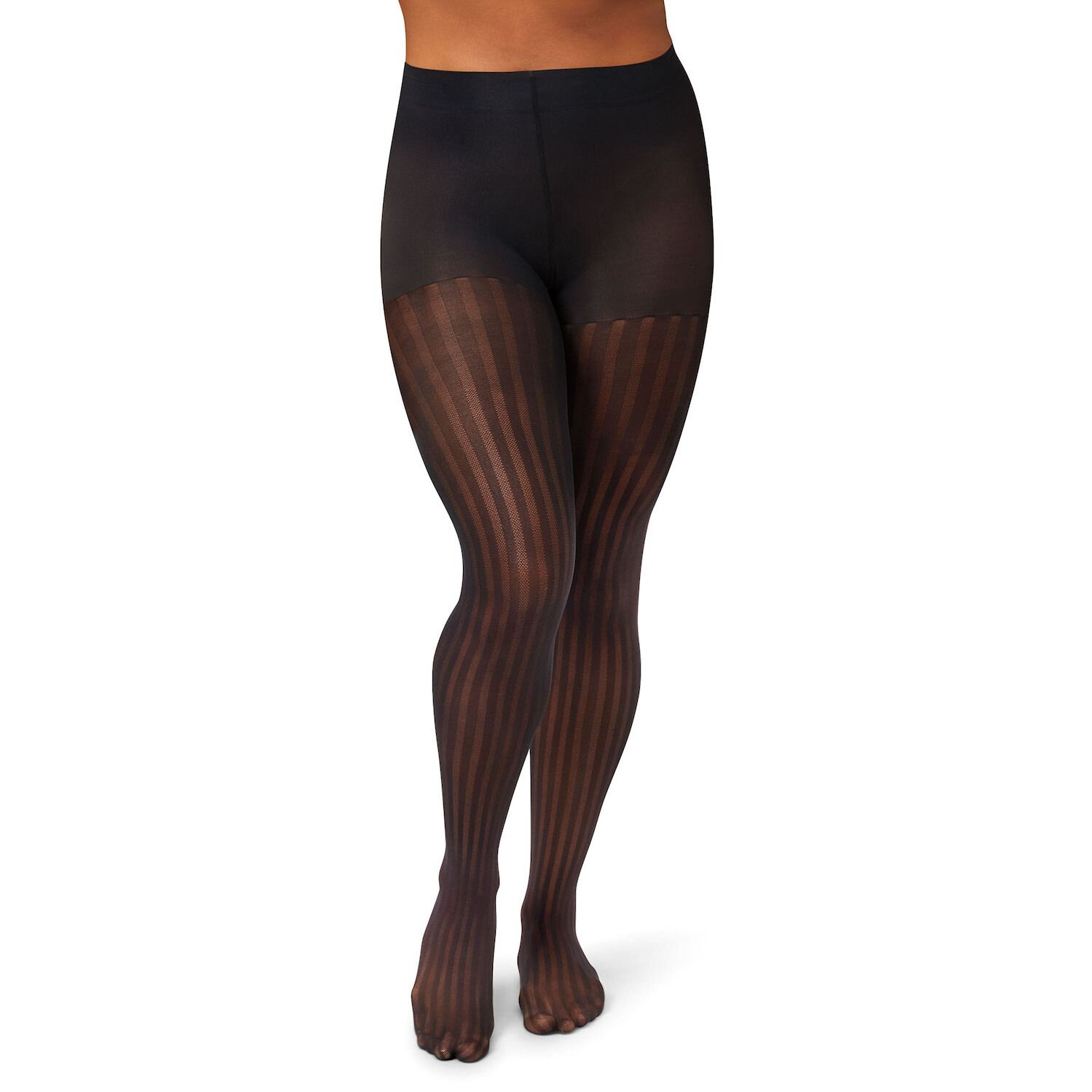 

Женские ажурные колготки в тонкую полоску Hanes HG0014 Hanes