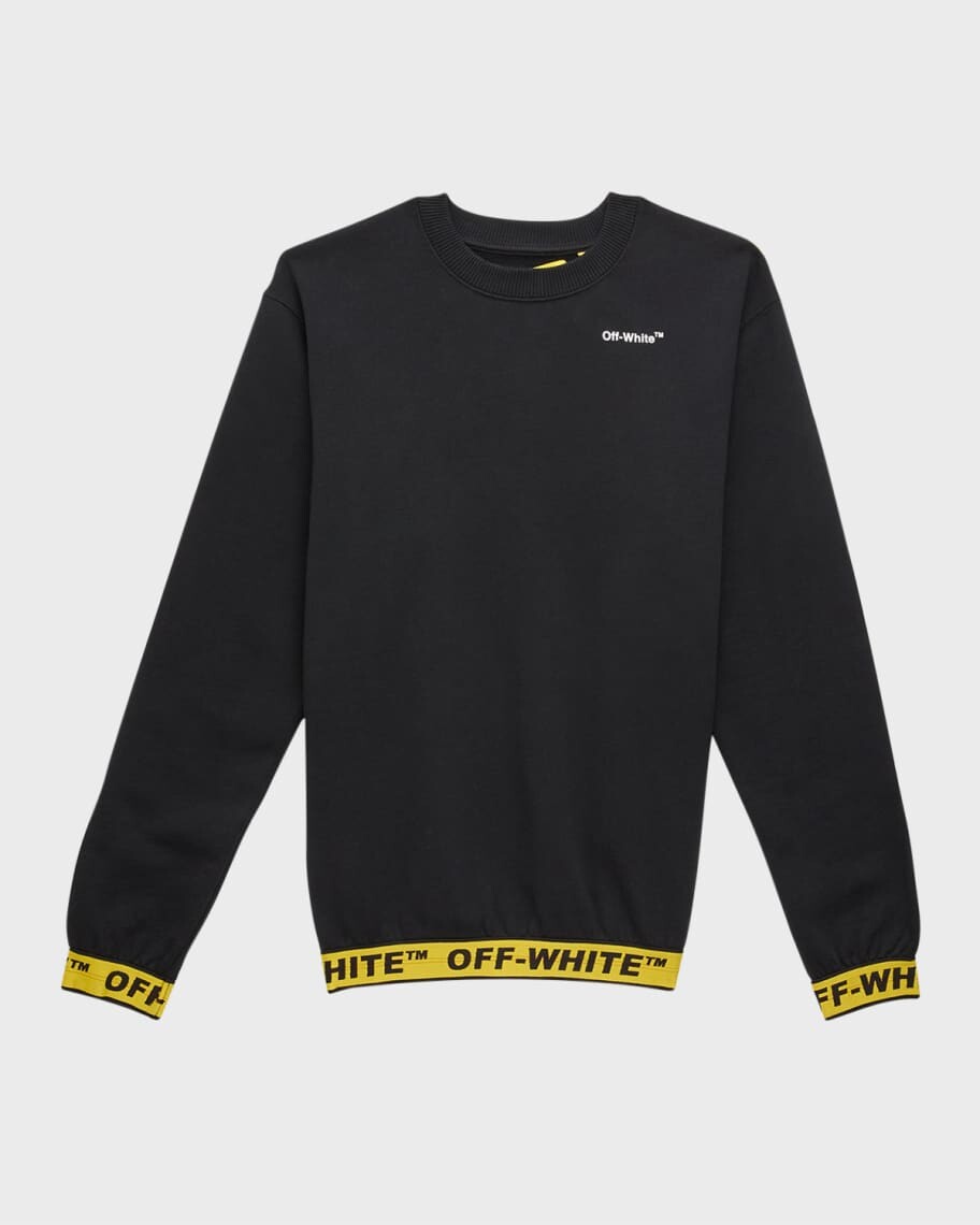 

Толстовка Industrial с отделкой логотипом для мальчиков, размеры 4–12 Off-White