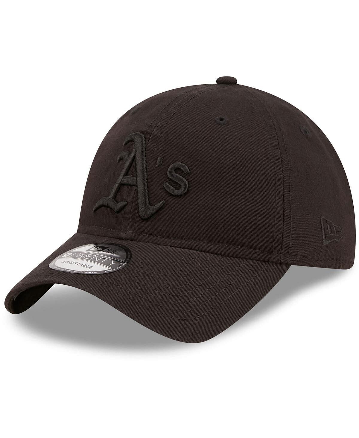 

Мужская регулируемая кепка Oakland Athletics Black on Black Core Classic 2.0 9TWENTY New Era