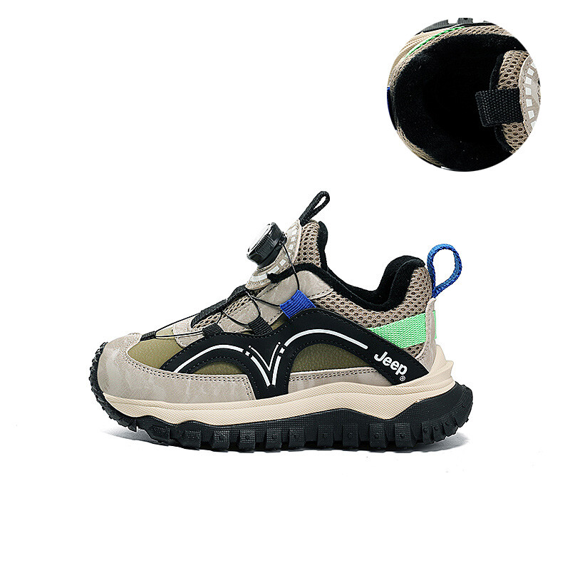 

Кроссовки Jeep Kids Lifestyle Shoes Kids Low-top Military Green, хаки