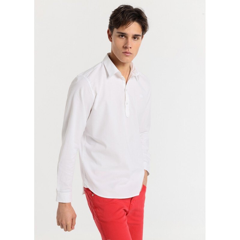 

Рубашка с длинным рукавом Lois Jeans 137834-14535-3843-401, белый