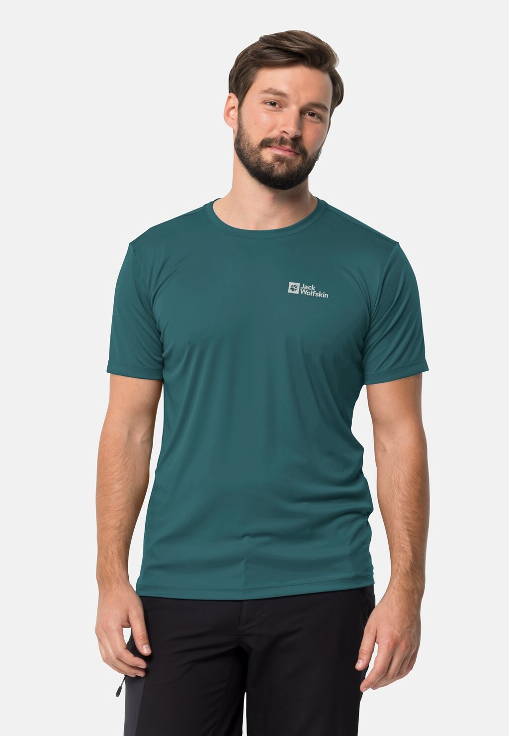 

Футболка базовая TECH Jack Wolfskin, цвет emerald