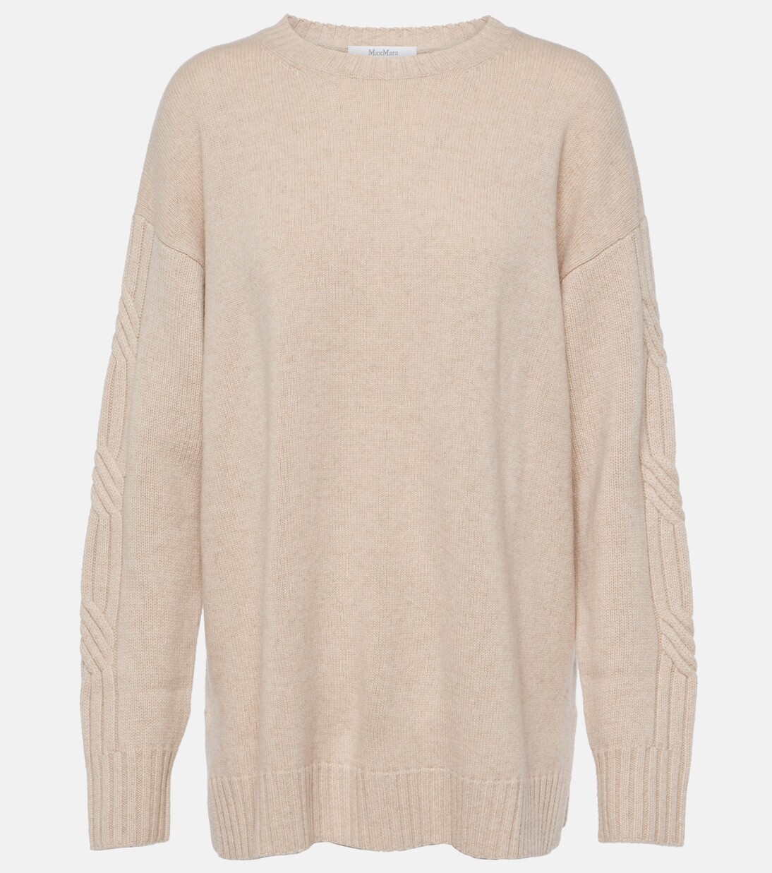 

Кашемировый свитер vicini Max Mara, бежевый