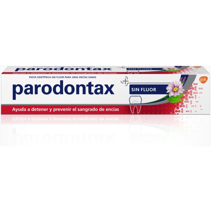 Зубная паста Pasta de Dientes Sin Flúor Parodontax, 75 ml parоdontax паста зубная без фтора при кровоточивости и воспалении десен 75 мл