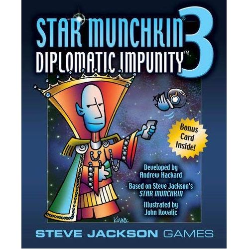 Настольная игра Star Munchkin 3: Diplomatic Impunity Steve Jackson Games настольная игра munchkin booty revised steve jackson games