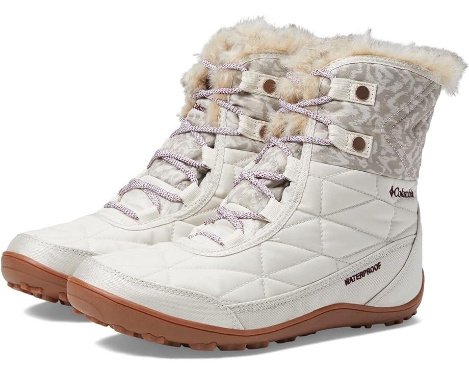 

Ботинки Columbia Minx Shorty III, цвет Light Sand/Marionberry