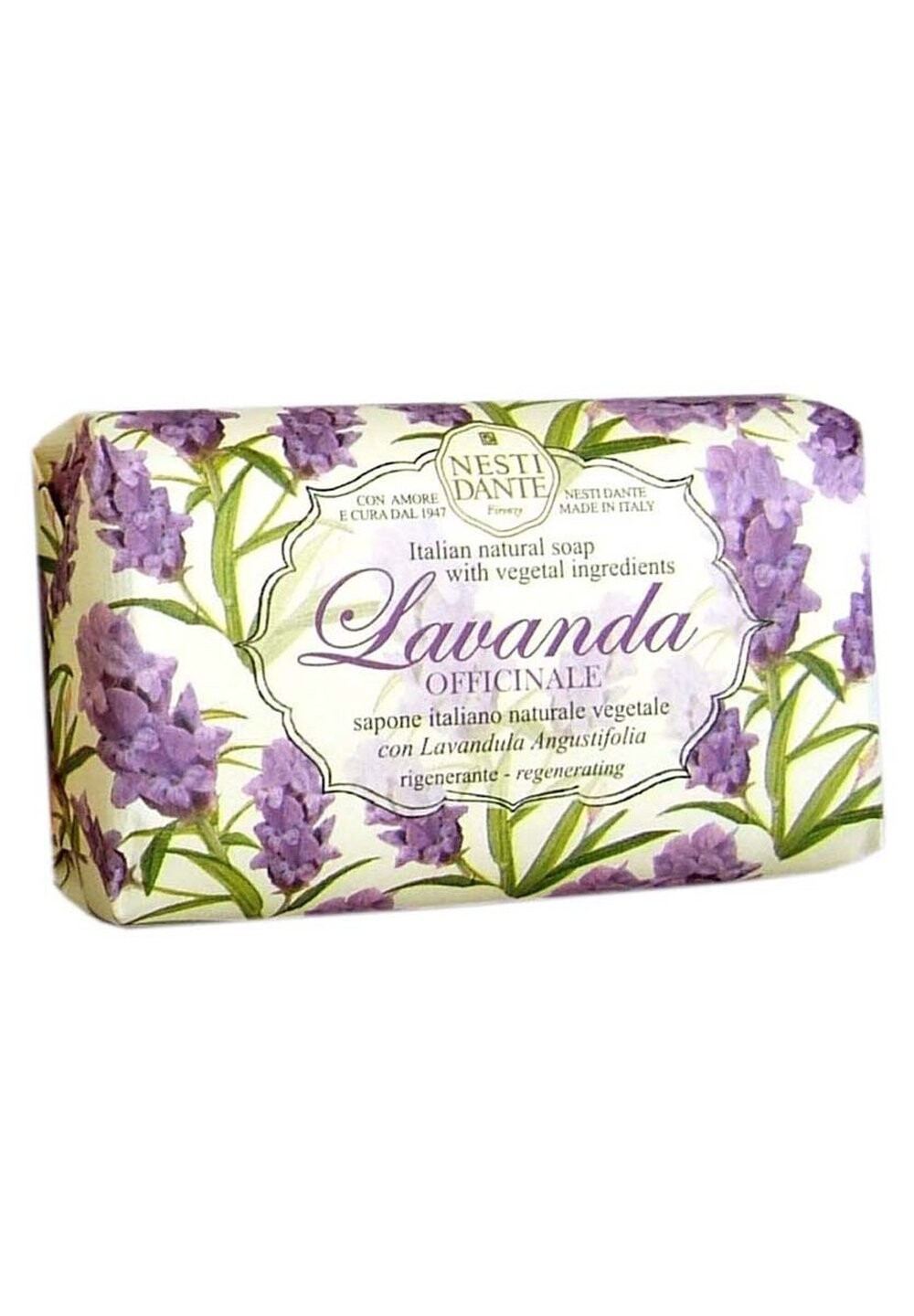 

Мыло LAVENDER OFFICINALE REGENERATING Nesti Dante, цвет weiß