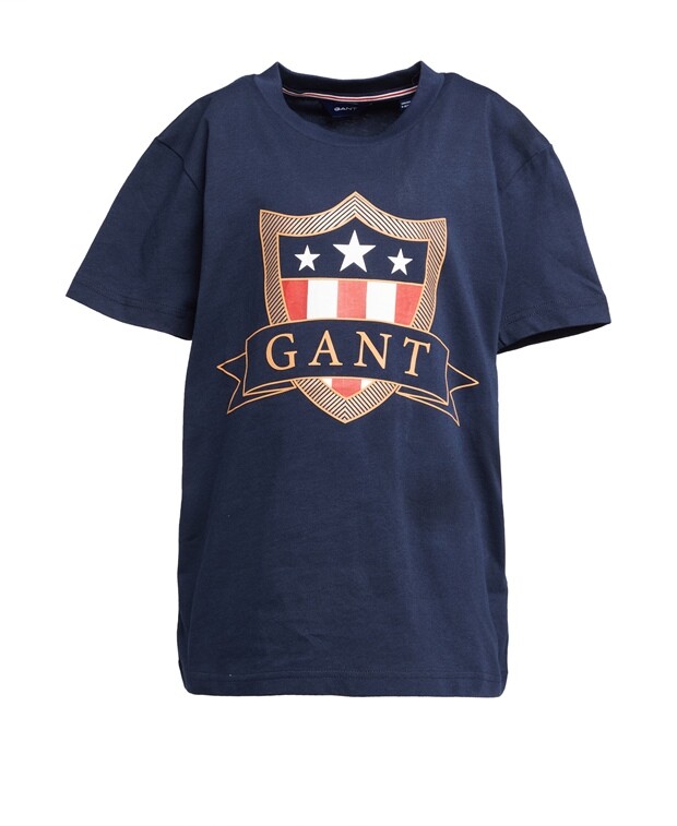 

Футболка Gant, темно-синий