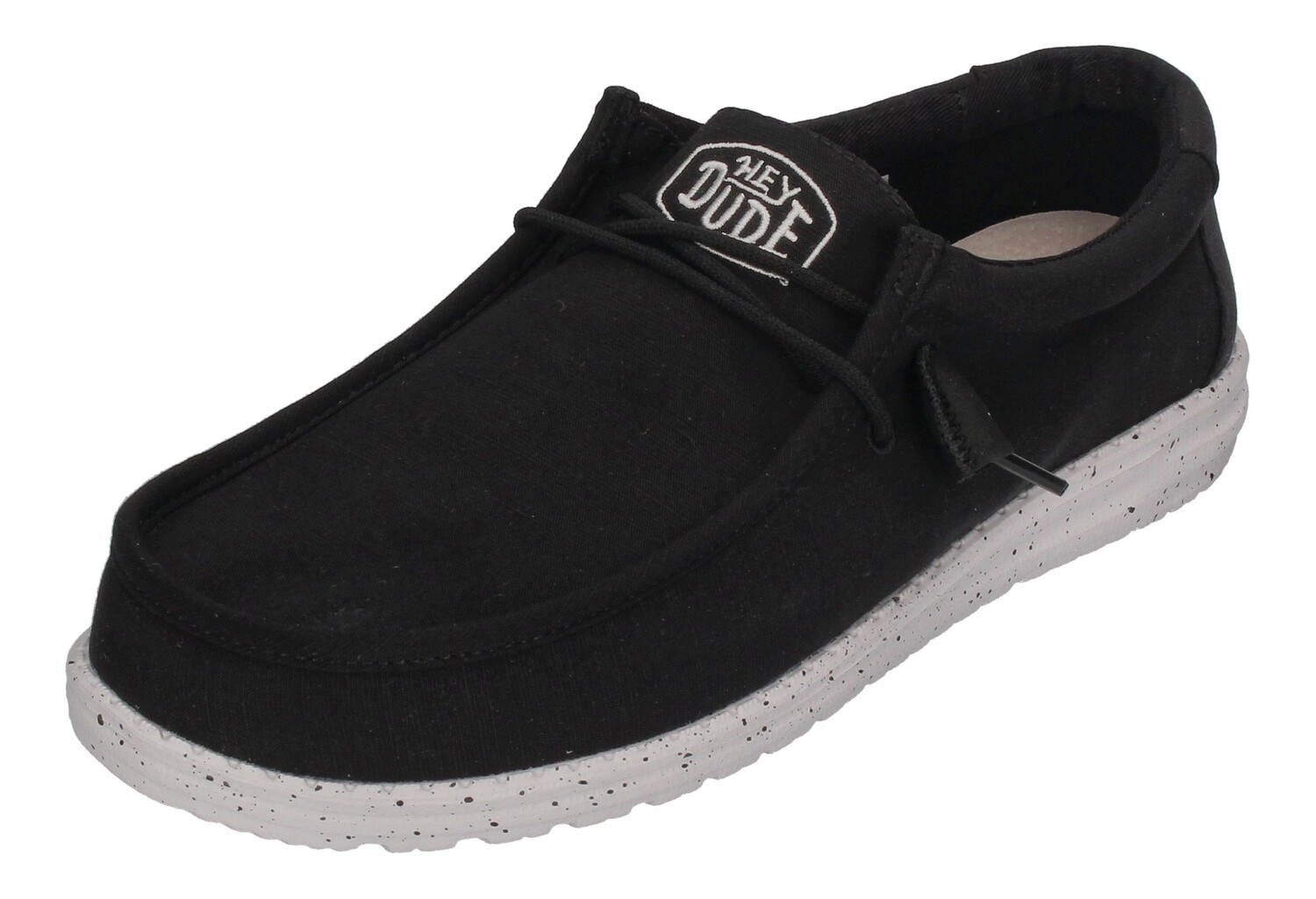 

Тапочки Hey Dude Halbschuhe WALLY SLUB CANVAS, черный