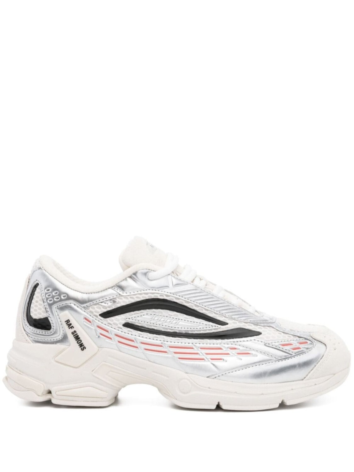 

Raf Simons кроссовки Ultrasceptre с эффектом металлик, белый