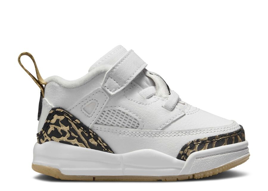 

Кроссовки Air Jordan Jordan Spizike Low TD, цвет White Black Metallic Gold