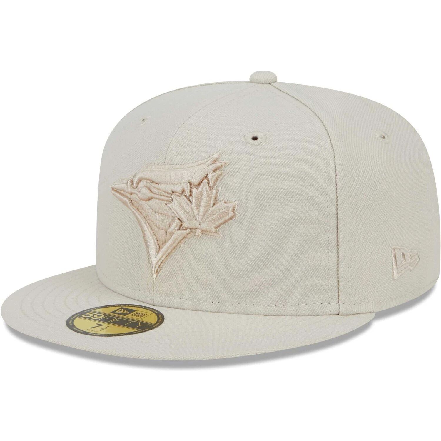 

Мужская приталенная шляпа New Era Khaki Toronto Blue Jays в тон 59FIFTY