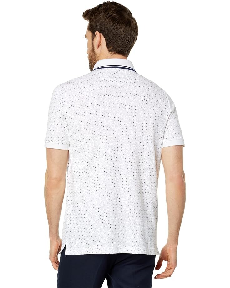 

Поло U.S. POLO ASSN. Short Sleeve Pindot Polo, белый
