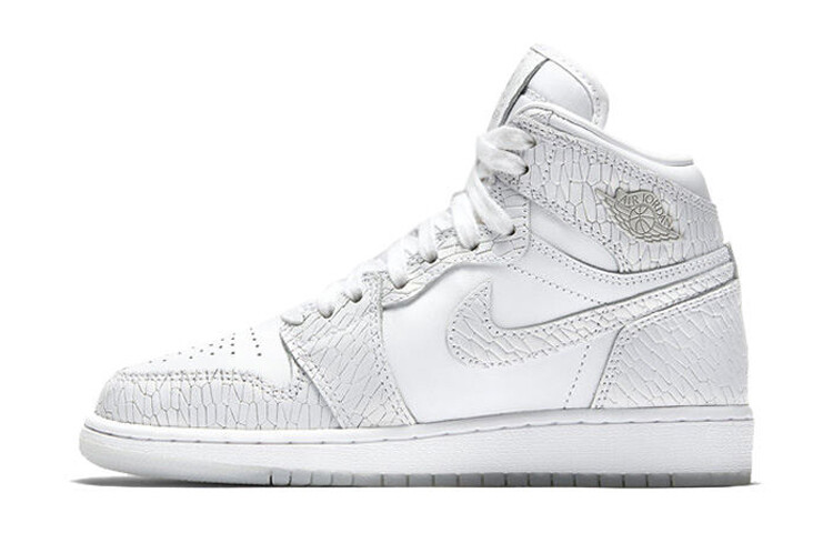 

Jordan 1 Retro High Heiress Pure Platinum (GS)