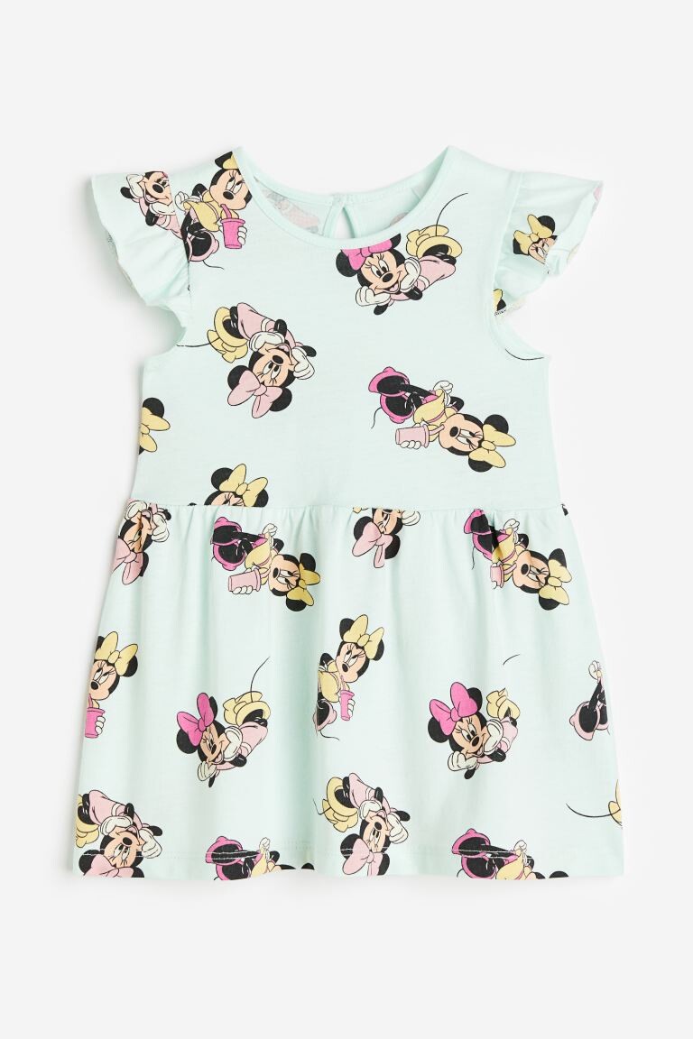 

Платье с воланами и принтом H&M
