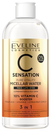 Мицеллярная вода Eveline Cosmetics c Sensation 400мл цена и фото