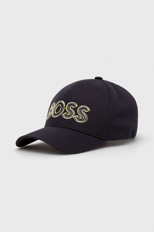 

Хлопковая шапка BOSS BOSS GREEN Boss, темно-синий
