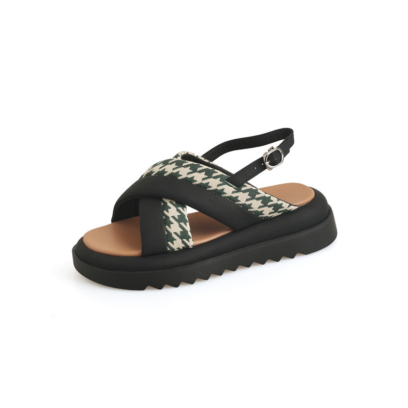 

Сандалии JIUXINGDAO One-Strap Sandals Women's, черный