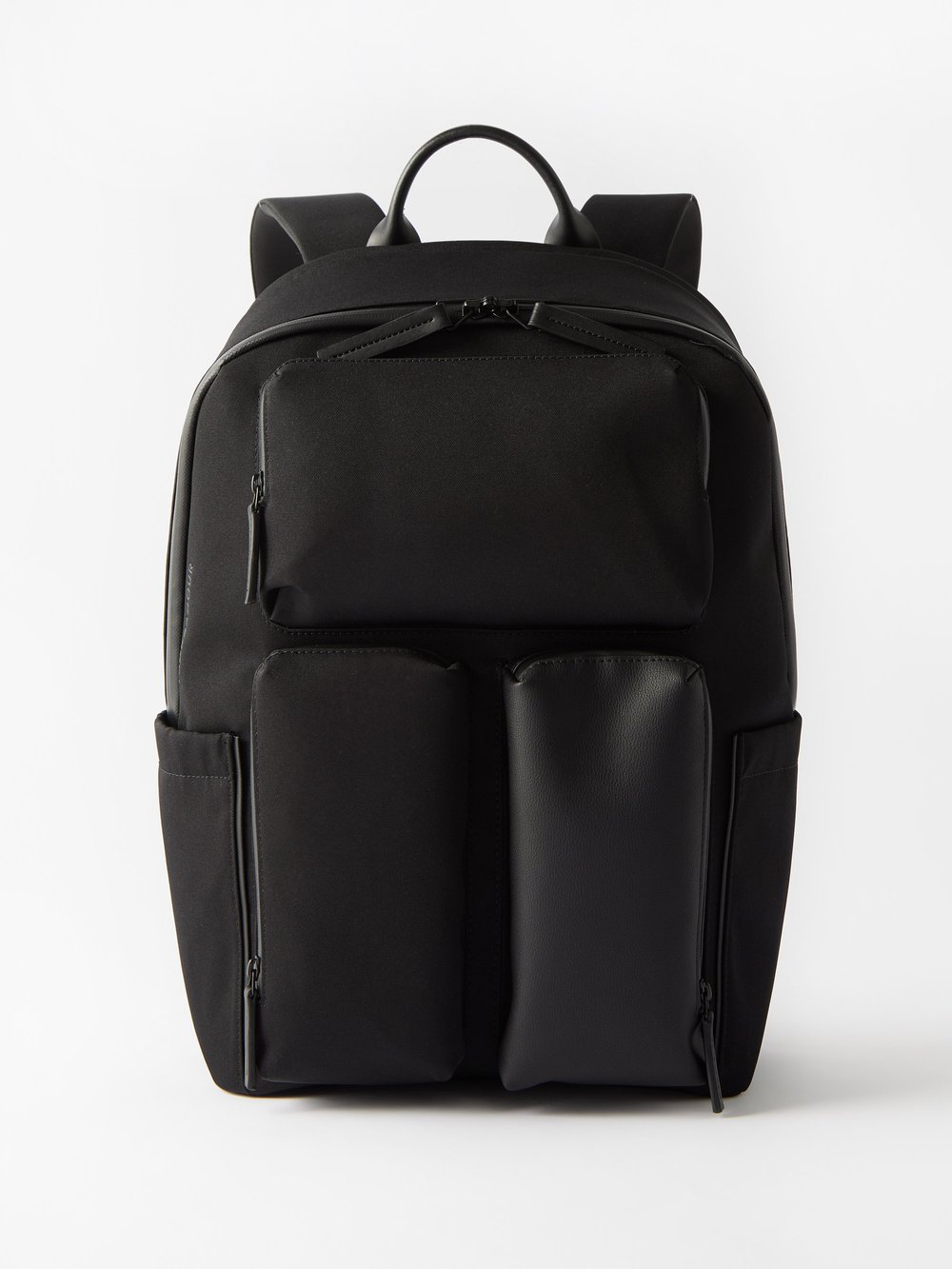 Водонепроницаемый рюкзак ridge из переработанного холста Troubadour, черный черный рюкзак из искусственной кожи на молнии hugo черный