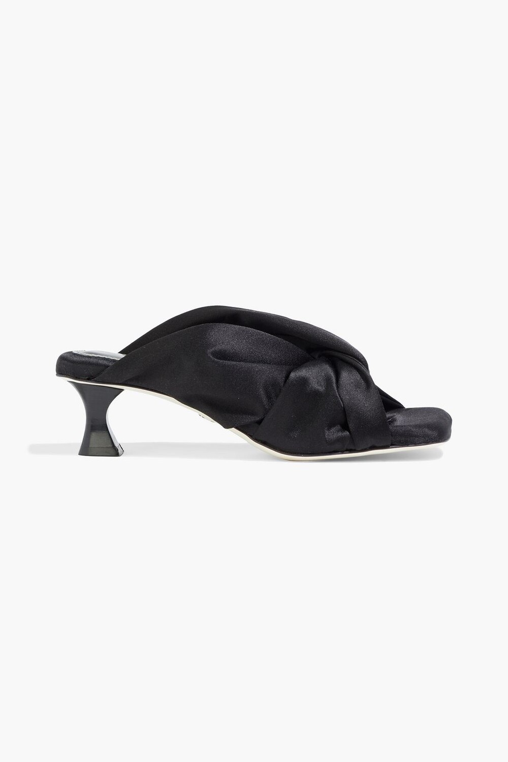 

Мюли из перекрученного атласа PROENZA SCHOULER, черный
