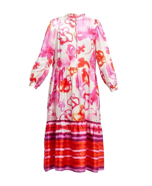 

Длинное платье Yippie Hippie, розовый